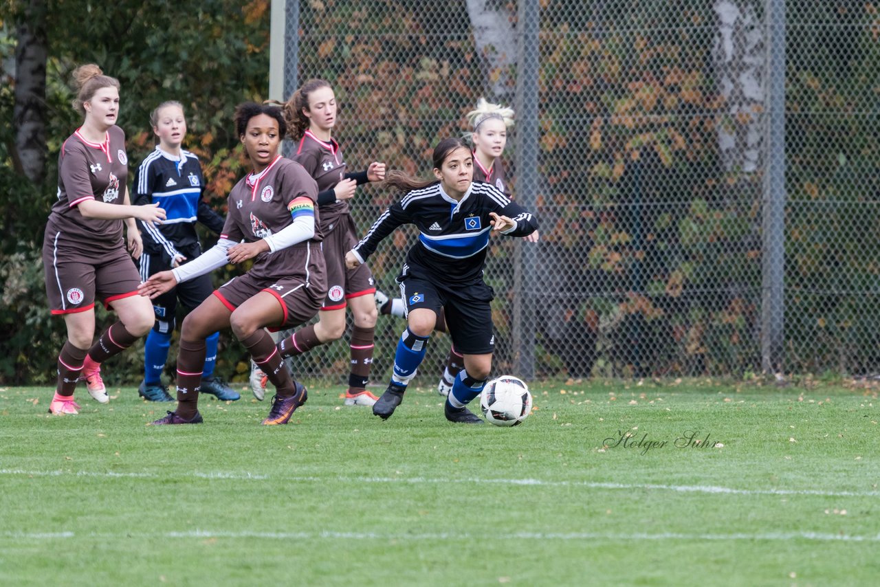 Bild 191 - B-Juniorinnen Hamburger SV - FC St.Pauli : Ergebnis: 1:2